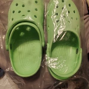 Neo Mint Crocs size 6